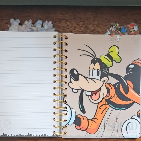 Mickey and Minnie Mouse Spiral Notebook - Picture 9 of 16